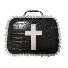 Load image into Gallery viewer, &#39;Medical Kit&#39; Alt Cross Ruffled  Bag AlielNosirrah

