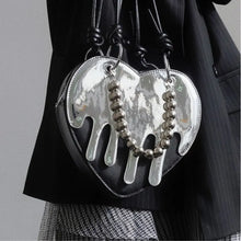 Load image into Gallery viewer, &#39;Melting Heart&#39; Dark Y2k Chain Bag AlielNosirrah
