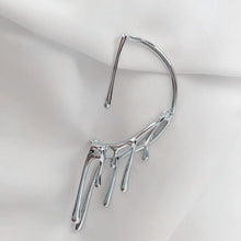 Load image into Gallery viewer, &#39;Lava&#39; Metal Dripping Wax Irregular  Ear Cuff - AlielNosirrah
