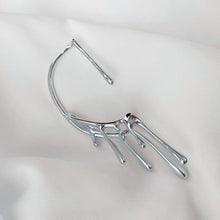 Load image into Gallery viewer, &#39;Lava&#39; Metal Dripping Wax Irregular  Ear Cuff - AlielNosirrah
