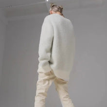 Load image into Gallery viewer, &#39;Misumena&#39; Dark Spider Web Sweater AlielNosirrah
