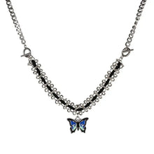 Load image into Gallery viewer, &#39;Morpho&#39; Hip Hop Butterfly OT Buckle Necklace AlielNosirrah
