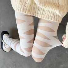 Load image into Gallery viewer, &#39;Mummy&#39; Cross-straps Y2K pantyhose AlielNosirrah
