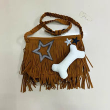 Load image into Gallery viewer, &#39;Naughty Dog&#39; Tassel Grunge Star &amp; Bone Crossbody Bag AlielNosirrah

