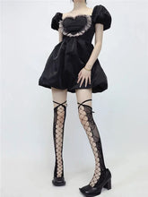 Load image into Gallery viewer, &#39;Neon Rainbow&#39; Pastel Colorful Hollow Out Tights AlielNosirrah
