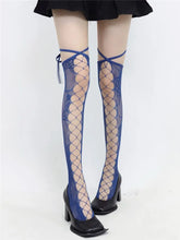 Load image into Gallery viewer, &#39;Neon Rainbow&#39; Pastel Colorful Hollow Out Tights AlielNosirrah
