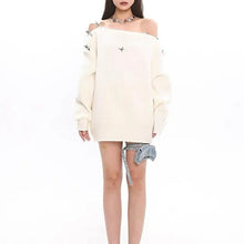 Load image into Gallery viewer, Octans&#39; Oversized Star Pattern Sweater AlielNosirrah
