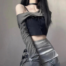 Load image into Gallery viewer, &#39;Orion&#39; Wasteland Punk Patchwork Top AlielNosirrah
