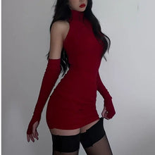 Load image into Gallery viewer, &#39;Overlooker&#39; Turtleneck Sheath Dress AlielNosirrah
