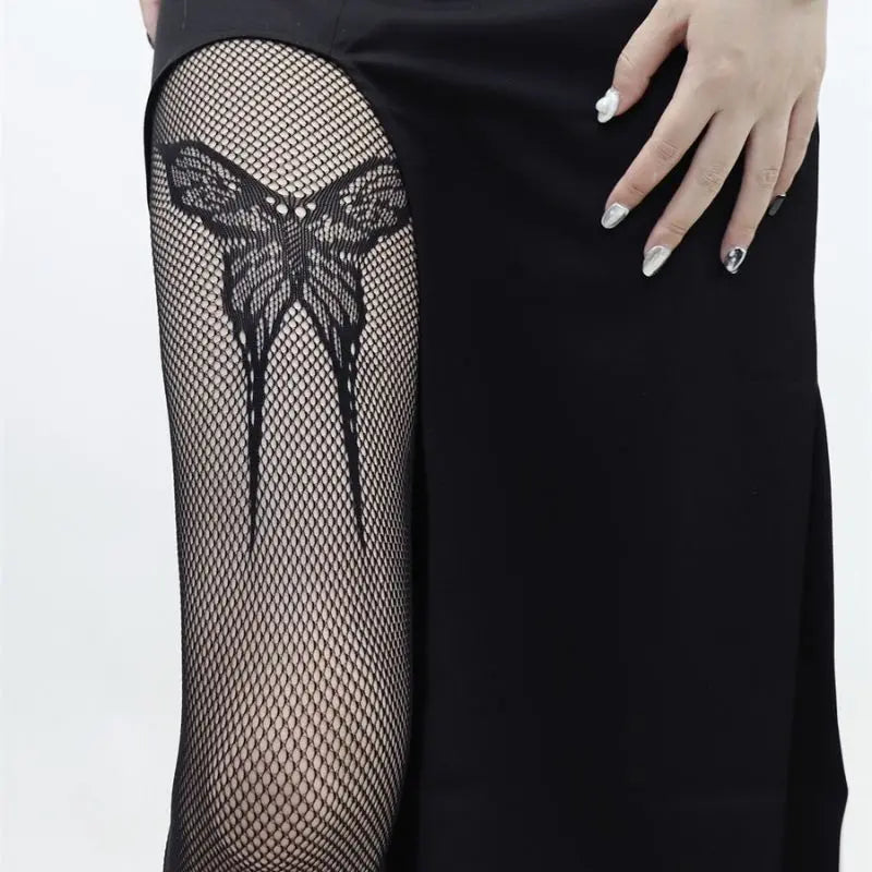 'Papilio' Butterfly Print Sexy Pantyhose AlielNosirrah