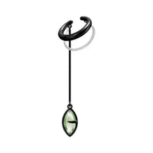 Load image into Gallery viewer, &#39;Peak&#39; Cat Eye Non-pirecing  Ear Clips AlielNosirrah
