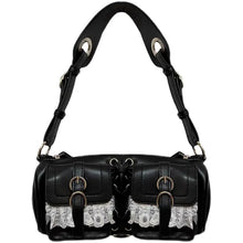 Load image into Gallery viewer, &#39;Pianist&#39; Kawaii Lace Patchwork Underarm Bag AlielNosirrah
