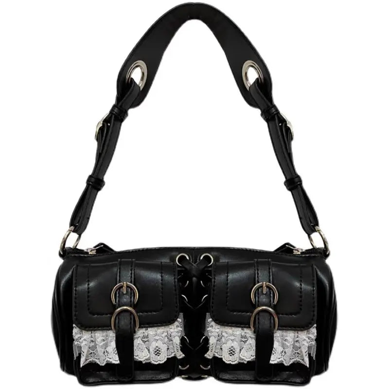 'Pianist' Kawaii Lace Patchwork Underarm Bag AlielNosirrah