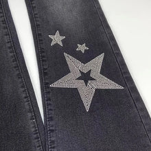 Load image into Gallery viewer, &#39;Platinum&#39; Star Sequins Grunge Style Pants AlielNosirrah
