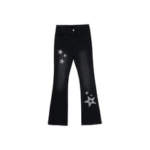 Load image into Gallery viewer, &#39;Platinum&#39; Star Sequins Grunge Style Pants AlielNosirrah
