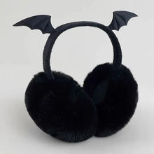 Load image into Gallery viewer, &#39;Predators&#39; Fluffy Bat Wings Earmuff AlielNosirrah
