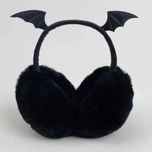 Load image into Gallery viewer, &#39;Predators&#39; Fluffy Bat Wings Earmuff AlielNosirrah
