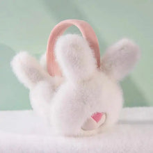 Load image into Gallery viewer, &#39;Rabbito&#39; Kawaii Fluffy Rabbit Face Earmuff AlielNosirrah
