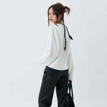 Load image into Gallery viewer, Revelation&#39; Buckle Punk Horizontal Collar Sweater AlielNosirrah
