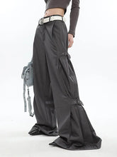 Load image into Gallery viewer, &#39;Ride with It&#39; Darkwear Oversized Wide-leg Pants AlielNosirrah
