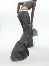 Load image into Gallery viewer, &#39;Ride with It&#39; Darkwear Oversized Wide-leg Pants AlielNosirrah
