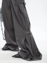 Load image into Gallery viewer, &#39;Ride with It&#39; Darkwear Oversized Wide-leg Pants AlielNosirrah
