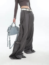Load image into Gallery viewer, &#39;Ride with It&#39; Darkwear Oversized Wide-leg Pants AlielNosirrah
