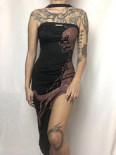 Load image into Gallery viewer, &#39;Roar&#39; Alt Halter-neck Tiger Prints  Dress AlielNosirrah
