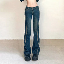 Load image into Gallery viewer, &#39;Rodeo&#39; Grunge Ripped Low Waisted Pants AlielNosirrah
