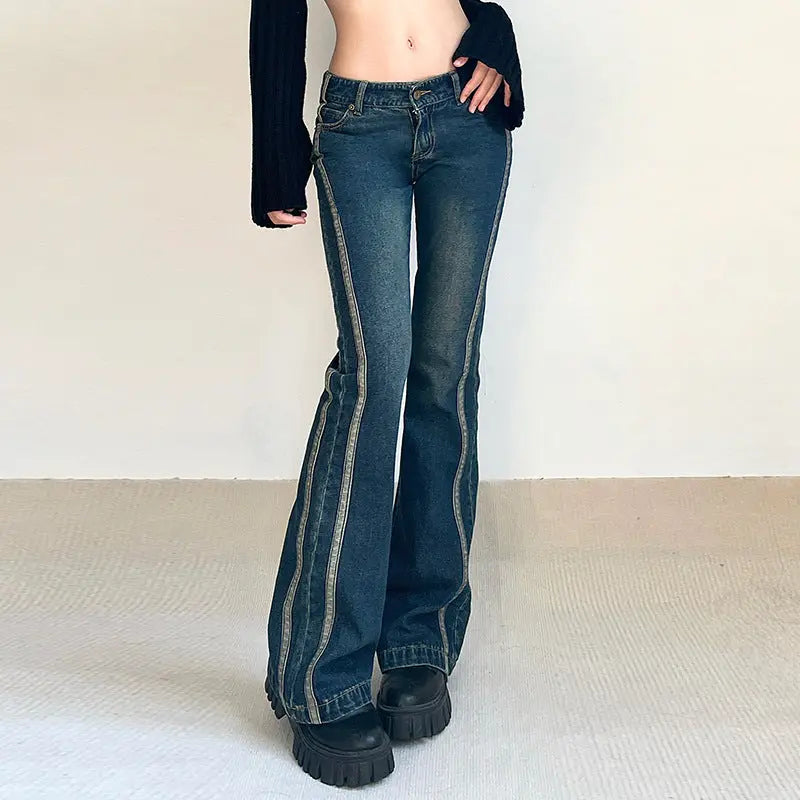 'Rodeo' Grunge Ripped Low Waisted Pants AlielNosirrah