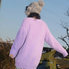 Load image into Gallery viewer, &#39;Romanticism Harajuku Fluffy Purple Sweater AlielNosirrah
