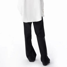 Load image into Gallery viewer, &#39;Safe Zone&#39; Buckle Belt Wide-Leg Pants AlielNosirrah
