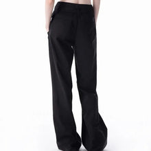 Load image into Gallery viewer, &#39;Safe Zone&#39; Buckle Belt Wide-Leg Pants AlielNosirrah
