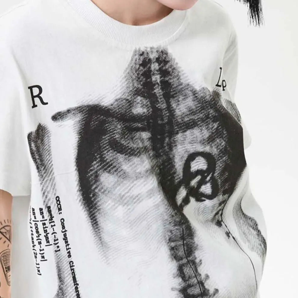 'Scan Me' Dark Grunge X-Ray  Shirts AlielNosirrah