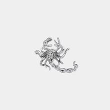 Load image into Gallery viewer, &#39;Scorpion&#39; Punk Metal Scorpion Ring AlielNosirrah

