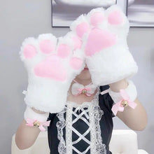 Load image into Gallery viewer, Scratch&#39;  Furry Cat Paws Neko Gloves AlielNosirrah

