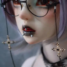Load image into Gallery viewer, Shadow Play&#39; Goth Harajuku Fake Glasses AlielNosirrah
