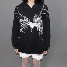 Load image into Gallery viewer, &#39;Sick Doll&#39; Harajuku Rabbit Ears Hoodie Top AlielNosirrah
