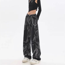 Load image into Gallery viewer, &#39;Smoke&#39; Lace Hollow-Out Wide-Leg Pants AlielNosirrah
