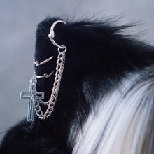 Load image into Gallery viewer, &#39;Snowman&#39; Cat Ears Decorated Earmuffs AlielNosirrah
