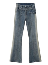 Load image into Gallery viewer, &#39;Soft Cloud&#39; Y2k Distressed Denim Pants AlielNosirrah
