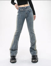 Load image into Gallery viewer, &#39;Soft Cloud&#39; Y2k Distressed Denim Pants AlielNosirrah
