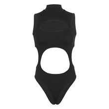 Load image into Gallery viewer, &#39;Sonic&#39; Sexy Tech-wear Cutout Top AlielNosirrah
