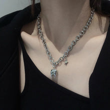 Load image into Gallery viewer, &#39;Spooky&#39; Teeth &amp; Star Shape Necklace AlielNosirrah
