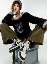 Load image into Gallery viewer, &#39;Star Collector&#39;  Punk Buckle Strap Off-Shoulder Top AlielNosirrah
