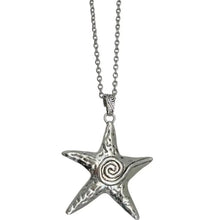 Load image into Gallery viewer, &#39;Starfish&#39; Metal Futuristic Sweater Necklace AlielNosirrah
