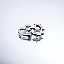 Load image into Gallery viewer, ‘Stigma‘ Heart Shape Rivet Ear Studs AlielNosirrah
