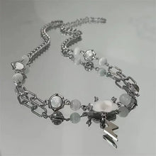 Load image into Gallery viewer, &#39;Storm Cloud&#39;  Alt Titanium Necklace AlielNosirrah
