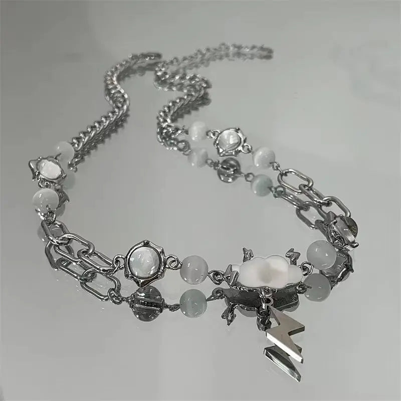 'Storm Cloud'  Alt Titanium Necklace AlielNosirrah