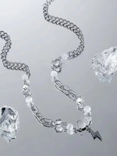 Load image into Gallery viewer, &#39;Storm Cloud&#39;  Alt Titanium Necklace AlielNosirrah
